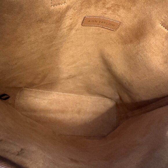 Ann Taylor Flannel Purse - Picture 3 of 4